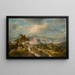 La Meille d'or près de Remagen - Franz Richard Unterberger — ingelijst kunstwerk aan de muur