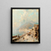 Uitzicht op Amalfi - Franz Richard Unterberger — ingelijst kunstwerk aan de muur