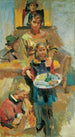 Portrait of the Isepp Family - Franz Wiegele — artwork view