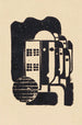 Groep naast de gevel met voorraamramen vóór 1927 - Franz Wilhelm Seiwert — weergave van het kunstwerk