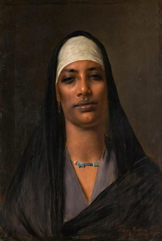 Franz Xaver Kosler - Egyptian woman with a lapis necklace.webp