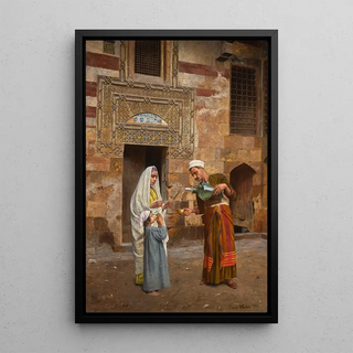 Franz Xaver Kosler - The Water Seller Cairo.webp