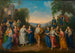 David von den Jungfrauen begrüßt - Franz Xaver Layr — weergave van het kunstwerk