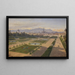 Tuin van het Belvédère - Franz Xaver Reinhold — ingelijst kunstwerk aan de muur