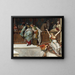 Het leven in het harem - Franz Xaver Simm — ingelijst kunstwerk aan de muur