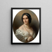 van Eugénie vicomtesse Esher née Mayer 1814-1904 - Franz Xaver Winterhalter — ingelijst kunstwerk aan de muur