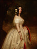 Portret van een dame - Franz Xaver Winterhalter — weergave van het kunstwerk