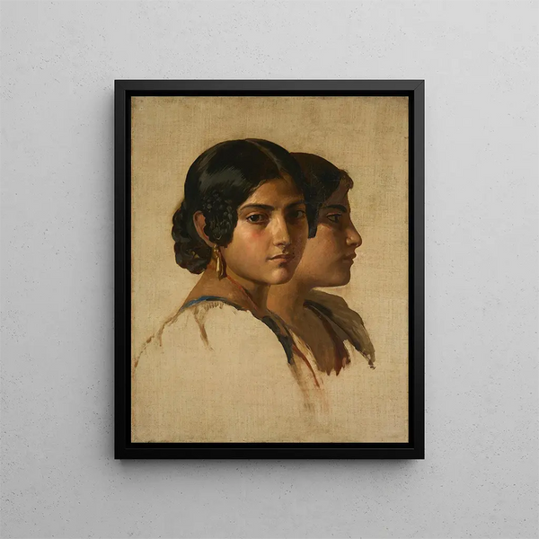 Franz Xaver Winterhalter - Study of an Italian Girl.webp