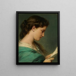 Franz Xaver Winterhalter - Woman Reading a Letter.webp