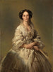 Tsarine Marie Alexandrovna de Russie - Franz Xaver Winterhalter — weergave van het kunstwerk