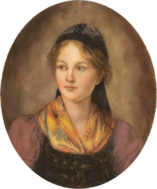 Franz von Defregger - Mdchenportrt.webp