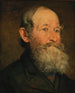 Hoofd van een man - Franz von Defregger — weergave van het kunstwerk