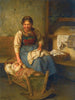 Trots van moeders - Franz von Defregger — weergave van het kunstwerk