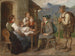 Salon Tyrolien - Franz von Defregger — weergave van het kunstwerk