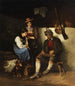 De citharespeler - Franz von Defregger — weergave van het kunstwerk