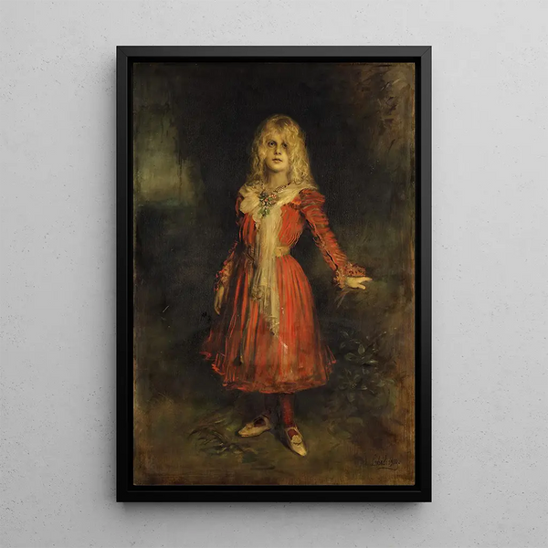 Franz von Lenbach - Marion Lenbach 18921947 the Artists Daughter.webp