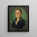 portret van een jongen door Heinrich Butzer - Franz von Stuck — ingelijst kunstwerk aan de muur