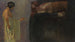 van Oedipus lost het mysterie van de Sfinx op - Franz von Stuck — weergave van het kunstwerk