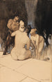 Satyr with Nymphs and Child - Franz von Stuck — artwork view