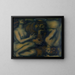 Tentatie - Franz von Stuck — ingelijst kunstwerk aan de muur