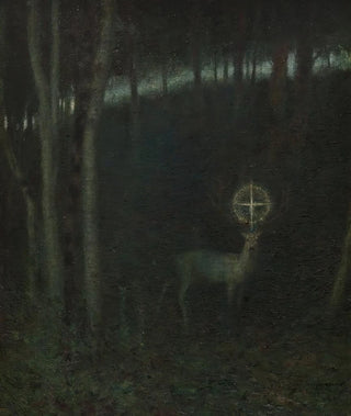 Franz von Stuck - The Vision of Saint Hubert.webp