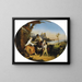 L'enfance of Paul and Virginie - Frédéric-Henri Schopin — framed artwork on a wall