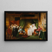 Vision du cardinal de Richelieu sur son lit de mort - Frédéric-Henri Schopin — framed artwork on a wall