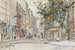 Straat Hermel Montmartre - Frédéric Houbron — weergave van het kunstwerk