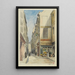 Rue Visconti VIe arrondissement Paris - Frédéric Léon — ingelijst kunstwerk aan de muur