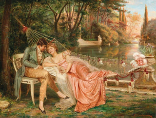 Frdric Soulacroix - Flirting in the Park of the Villa Borghese Rome.webp
