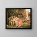 Flirtend in het park van Villa Borghèse in Rome - Frédéric Soulacroix — ingelijst kunstwerk aan de muur