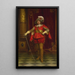 Le Cavalier - Frédéric Soulacroix — ingelijst kunstwerk aan de muur