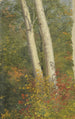 Bouleaux en automne - Frederic Edwin Church — weergave van het kunstwerk