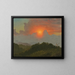 Bewolkte Hemelen - Frederic Edwin Church — ingelijst kunstwerk aan de muur