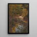 In het bos van New England - Frederic Edwin Church — ingelijst kunstwerk aan de muur