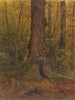 in het bos, waarschijnlijk in Maine - Frederic Edwin Church — weergave van het kunstwerk