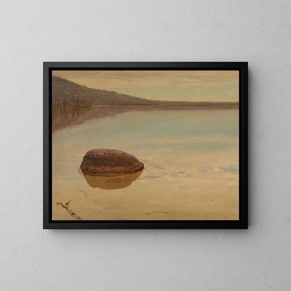 Lac Katahdin - Frederic Edwin Church — ingelijst kunstwerk aan de muur