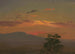 Landschap bij zonsondergang, Hudson NY - Frederic Edwin Church — weergave van het kunstwerk