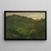 Landschap van Jamaica, Antillen - Frederic Edwin Church — ingelijst kunstwerk aan de muur