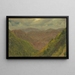Landschap in Jamaica Antillen - Frederic Edwin Church — ingelijst kunstwerk aan de muur