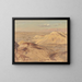 Landschap bij Petra - Frederic Edwin Church — ingelijst kunstwerk aan de muur