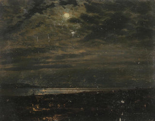 Frederic Edwin Church - Maine Coast moonlight.webp