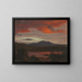 van het Mont Katahdin schilderij vanaf het Katahdin-meer, Maine - Frederic Edwin Church — ingelijst kunstwerk aan de muur