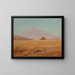Plateau montagneux avec une cabane - Frederic Edwin Church — ingelijst kunstwerk aan de muur