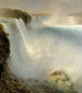 De watervallen van Niagara aan de Amerikaanse kant - Frederic Edwin Church — weergave van het kunstwerk