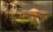 Passagère regen onder de tropen - Frederic Edwin Church — weergave van het kunstwerk