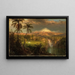 Passagère regen onder de tropen - Frederic Edwin Church — ingelijst kunstwerk aan de muur