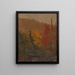 waarschijnlijk nabij Katahdin in de herfst - Frederic Edwin Church — ingelijst kunstwerk aan de muur