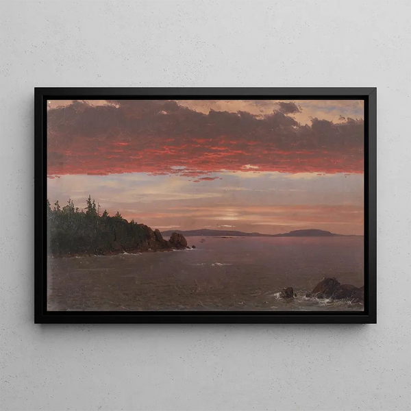 Frederic Edwin Church - Schoodic Peninsula from Mount Desert at Sunrise.webp