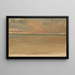 Maritiem landschap met ijskap op de achtergrond - Frederic Edwin Church — ingelijst kunstwerk aan de muur